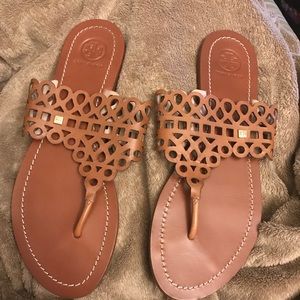 Tory Burch Davy Sandals, LIKE NEW